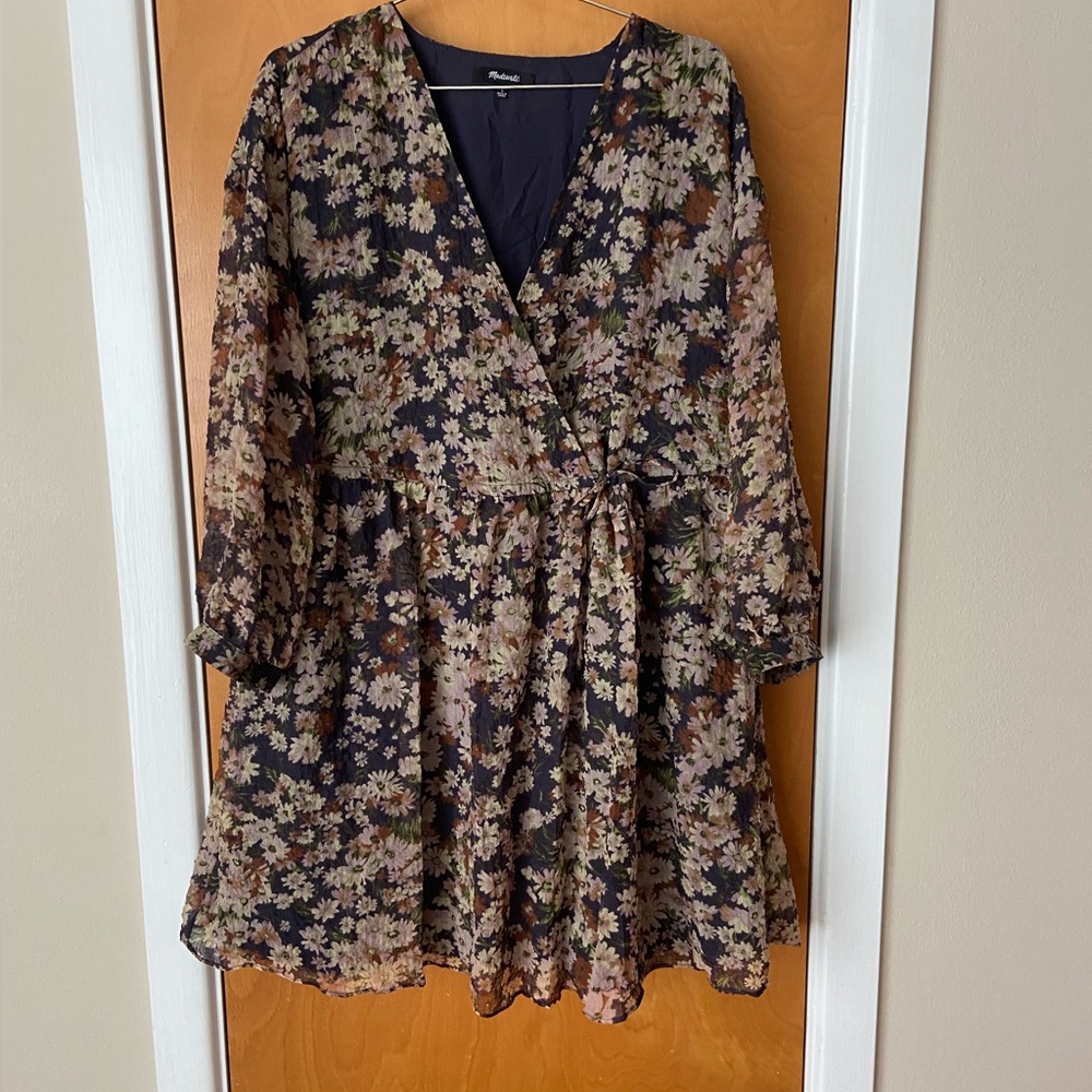 Madewell floral dress